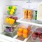 Sorbus Clear Plastic Storage Bins with Lids - for Kitchen Organization, Pantry Organizers and Storage, Fridge Organizer, Cabinet Organizer, Refrigerator Organizer Bins - Clear Storage Bins (6 pack)